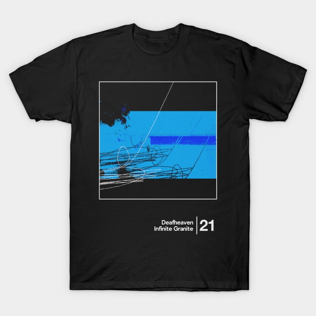 Deafheaven / Minimalist Style Graphic Illustration T-Shirt by saudade